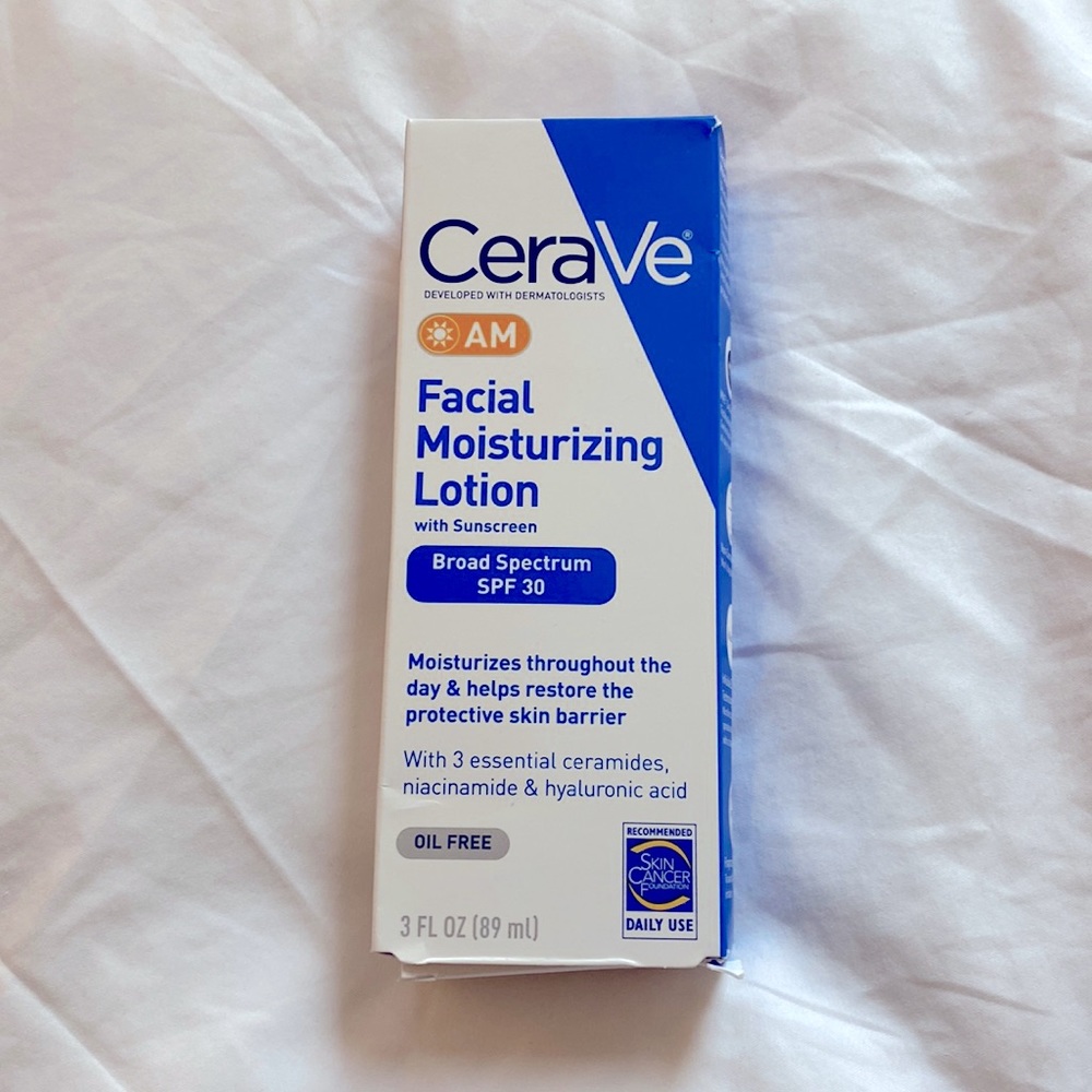Cerave facial Moisturizing lotion with SPF 30